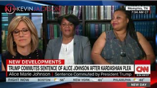 Alice Johnson thanks President Trump