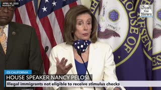 Pelosi: 'I myself cannot understand' why illegal immigrants can't receive COVID-19 stimulus payments