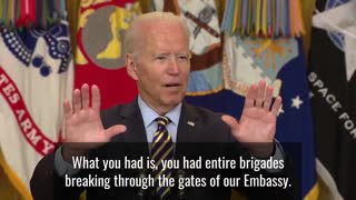 FLASHBACK: Joe Biden Claims Taliban Won't Take Back Afghanistan if Troops Leave
