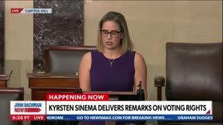 Sen Sinema TEARS INTO Divisive Dems and Their Abuse of the Filibuster