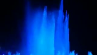Colorful fountains with classical music!