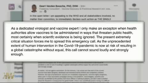 Vaccines DISASTER Ahead, said: WHO, Del Bigtree, Big Pharma,