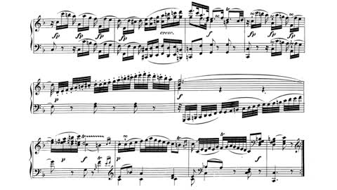 Mozart - Piano Sonata No.8 in A Minor - II. Andante cantabile (with sheet music)