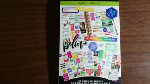 My Review of the Faith Sticker Pack by Mambi