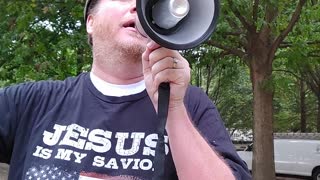 Street Preaching in Downtown Atlanta Piedmont Park