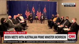 Biden meets with Australian PM in New York