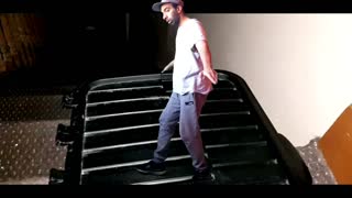 Sliding downs the stairs