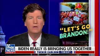 Tucker's take on FJB and "Let's Go Brandon" is hilarious