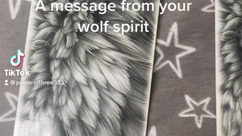 Message from your wolf spirit