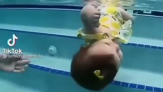 Great little adorable swimmer
