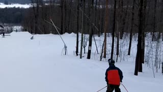 Skiing Peaknpeak with my brothers